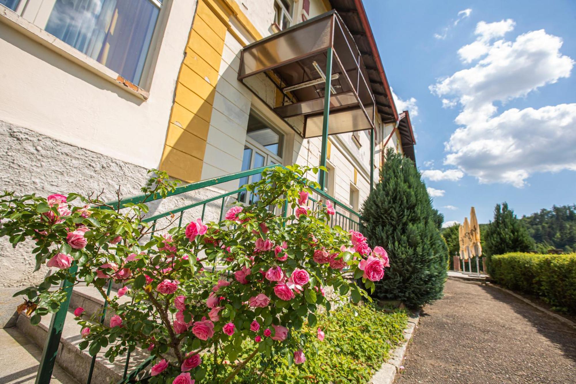 Pension V Parku Cesky Sternberk Dış mekan fotoğraf